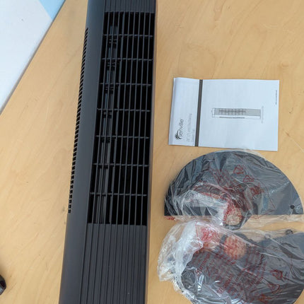 Senville 27" Standing Fan for Bedroom and Home with 60° Oscillation, 3 Speed, Co