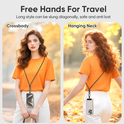BotaniNest Phone Wrist Lanyard Built In 240W Type C Phone Lanyard Charging Fast