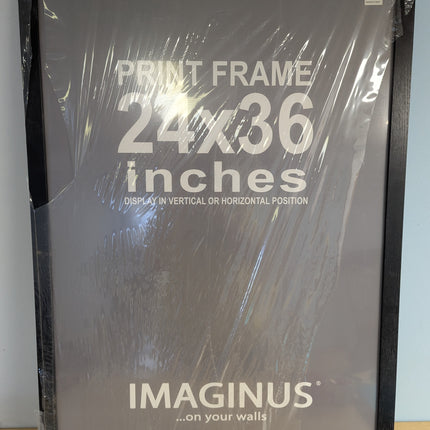 Imaginus Driftwood MDF Wood Frame with Presence! (24 x 36 inches)