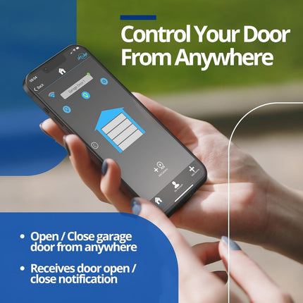 Skylink G2 Wall Mount Garage Door Opener with Built-in WiFi, Quiet & Compact