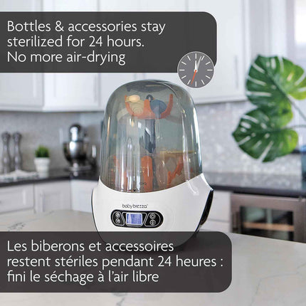 Baby Brezza Baby Bottle Sterilizer and Dryer Machine – Electric Steam Sterilizat