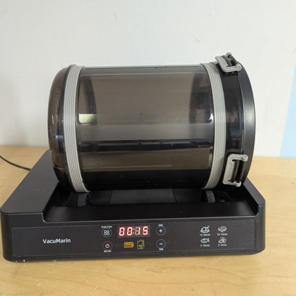 15 Minute Vacuum Tumbler Marinator for Meat Vegetable with Leak Proof Clip https