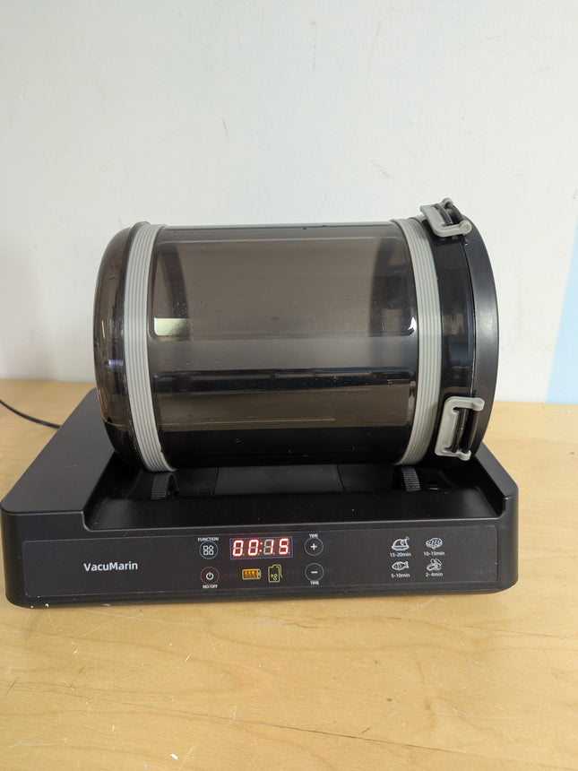 15 Minute Vacuum Tumbler Marinator for Meat Vegetable with Leak Proof Clip https