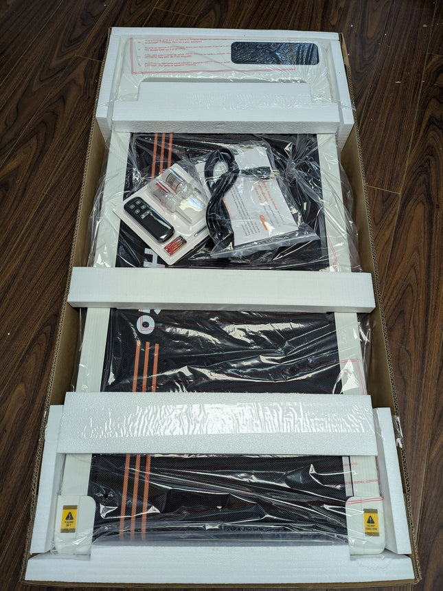 HitGo Under Desk Treadmill - 2 in 1 Portable Walking Pad with Remote Control LED