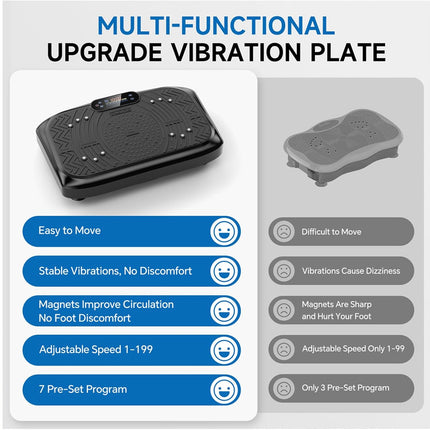 Vibration Plate Exercise Machine Weight Loss, Full Body Workout Vibration Plate