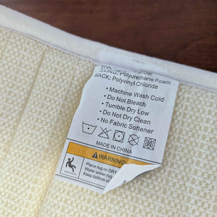 Buganda Memory Foam Bath Mat, 24" x 44", Ultra Soft and Non-Slip Bathroom Rugs,