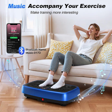 EvoSpark Vibration Plate Exercise Machine (2026) with Dual Motors, 120 Speeds, Remote & 450 lb Capacity