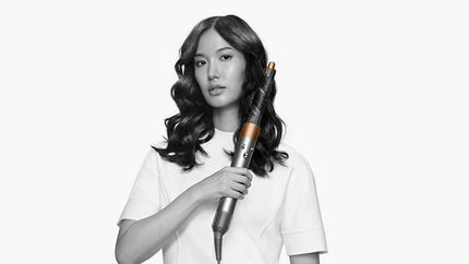 Dyson Airwrap Multi-Styler Long Complete for Chest-Length Hair, Nickel/Copper, 5 Attachments (No Firm Brush)