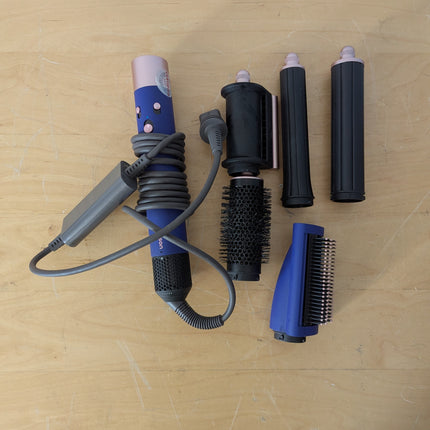 Dyson Airwrap Multi-Styler Complete Long for Long Hair, Fuchsia/Nickel, 5 Attachments (No Firm Brush)