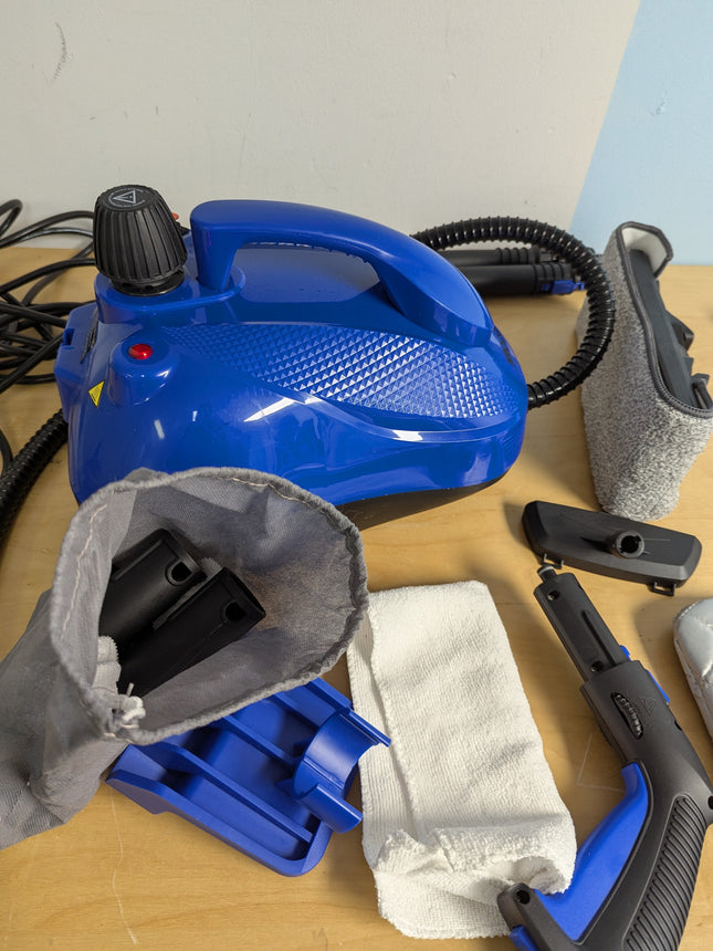 KROQO Steam Cleaner, Steam Mop with 23 Accessories, Powerful Multipurpose Portab