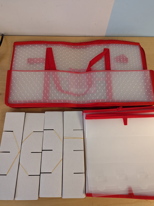 Simplify 128 Count Organizer Christmas Ornament Storage | Dimensions: 26.4"x 13.