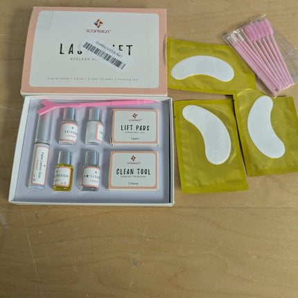 ICONSIGN Lash Lift Kit(2nd Generation), Professional Semi-Permanent Curling Eyel