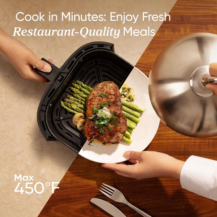 COSORI Air Fryer 5Qt(4.7L), 9-In-1 Less Oil Airfryer Oven, UP to 450℉, Quiet Ope