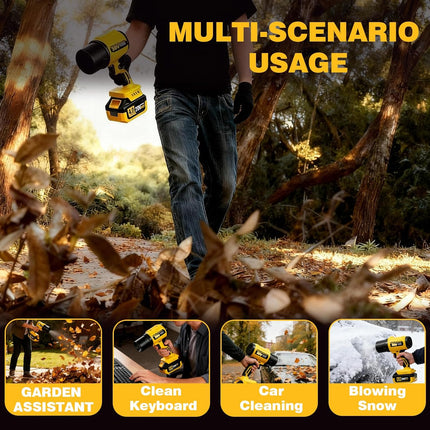 2 in 1 Cordless Leaf Blower for DEWALT 20V Max Battery, 740-CFM 190-MPH Handheld