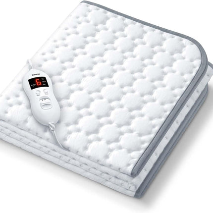 Beurer UWB55 Heated Underblanket with 8 Temperature Settings & Ultra-Soft Fleece