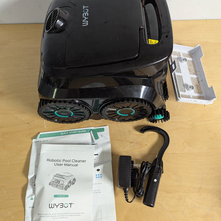 WYBOT B1 Cordless Robotic Pool Cleaner (2026), Quad-Roller Brushes, 125 Min Runtime, App Control, All Pool Types