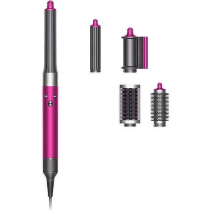 Dyson Airwrap Multi-Styler Complete Long for Long Hair, Fuchsia/Nickel, 5 Attachments (No Firm Brush)