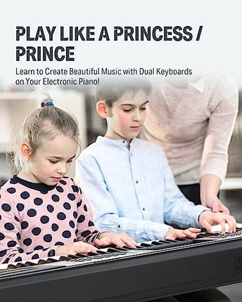 Donner Keyboard Piano 61 Key, Electric Keyboard Kit with 249 Voices, 249 Rhythms