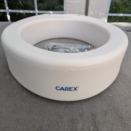Carex Health Brands Toilet Seat Elevator Elongated Shape