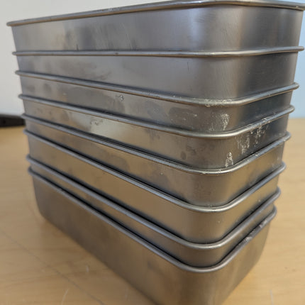 LIANYU 8 Pack 9x5 Inch Loaf Pans for Bread Baking, Stainless Steel Baking Bread