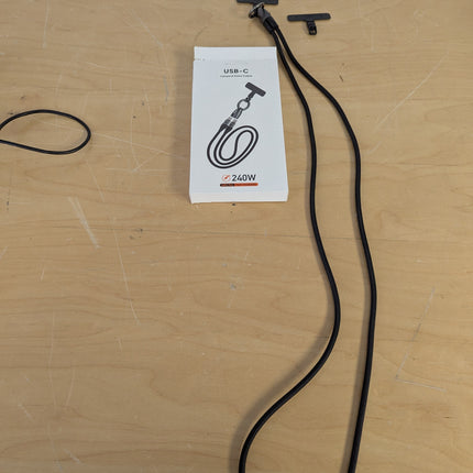 BotaniNest Phone Wrist Lanyard Built In 240W Type C Phone Lanyard Charging Fast
