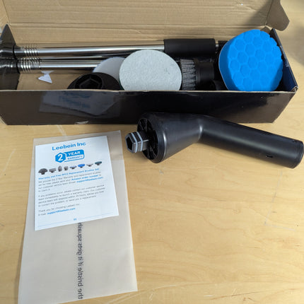 Leebein Electric Spin Scrubber, 2025 New Cordless Cleaning Brush Bathroom Scrubb
