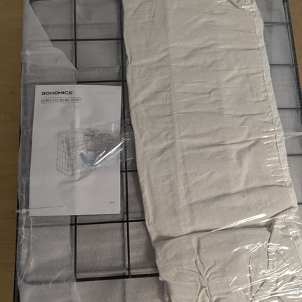 SONGMICS Laundry Hamper, 23.8 Gal. (90L) Laundry Basket, Collapsible Clothes Ham