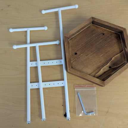 SONGMICS Jewelry Holder, Jewelry Organizer, 4 Independent Zones, Jewelry Display