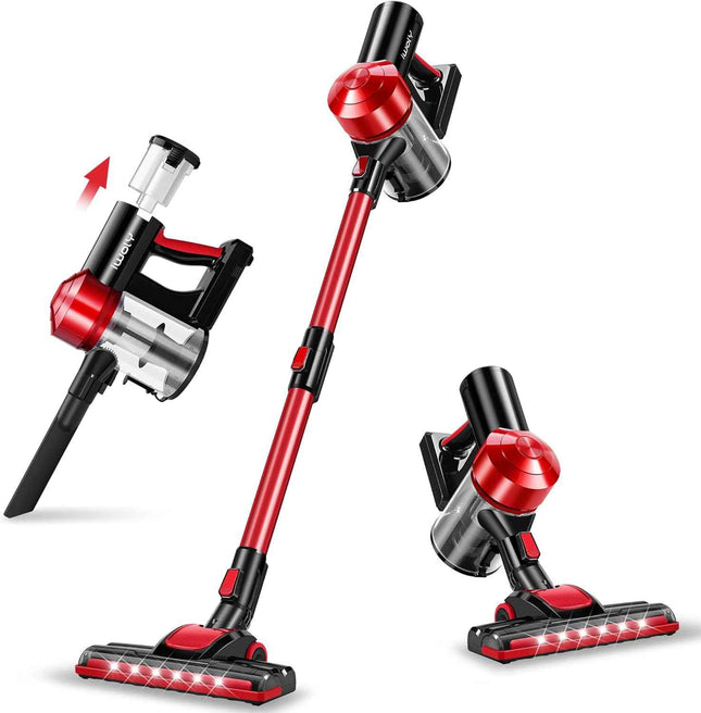 iwoly C150 Cordless Vacuum Cleaner with 18000Pa Powerful Suction, 2200mAh Batter