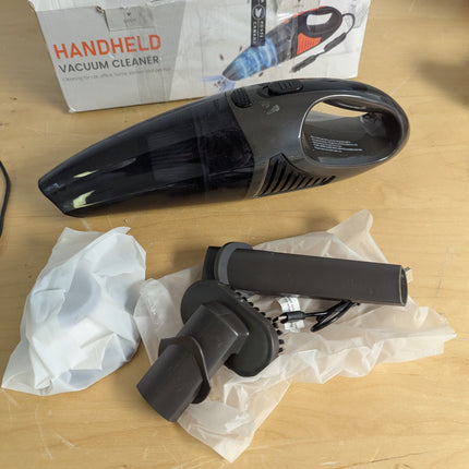 Handheld Vacuum Cordless Rechargeable Small Car Vacuum with Powerful Suction Eas