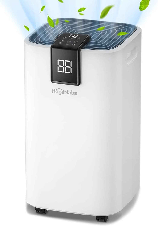 HOGARLABS 70 Pint Smart Dehumidifiers for Home and Basements, with 2 Working Mod