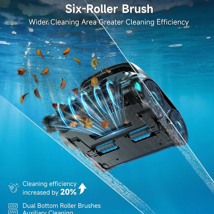 WYBOT B1 Cordless Robotic Pool Cleaner (2026), Quad-Roller Brushes, 125 Min Runtime, App Control, All Pool Types