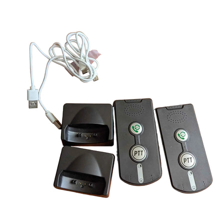 Intercoms Wireless for Home, Room to Room Intercom System with Charging Base, Pu