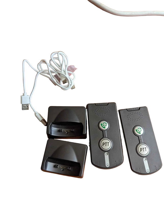 Intercoms Wireless for Home, Room to Room Intercom System with Charging Base, Pu