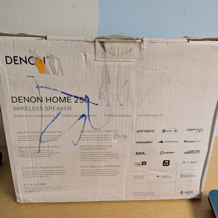 Denon Home 250 Wireless Smart Speaker – Mid-Size, Stereo Sound, Wi-Fi & Bluetoot