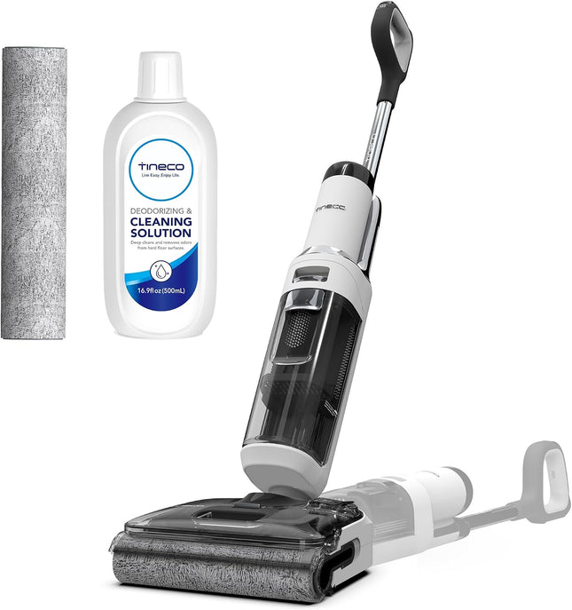 Tineco Floor ONE Stretch S6 Cordless Wet Dry Vacuum Cleaner, 180° Lay-Flat Design, Self-Cleaning Smart Floor Washer