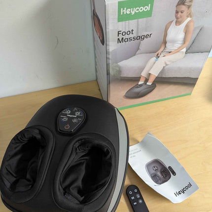 Foot Massager with Heat, Vibration, Compression, Shiatsu Feet Massager Machine f