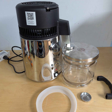 CO-Z Water Distiller, Water Purifier for Home, 4L Stainless Steel Distilled Wate