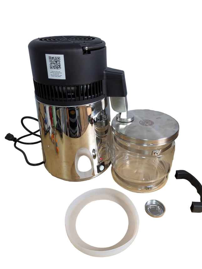 CO-Z Water Distiller, Water Purifier for Home, 4L Stainless Steel Distilled Wate