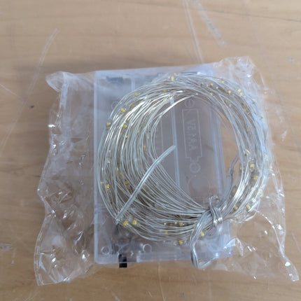 LED String of Lights, L: 3,15 m, silver, 1pc