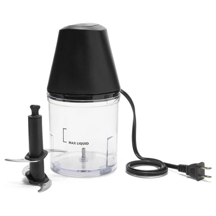 Mainstays 3 Cup Chopper, Black, Plastique