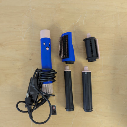 Dyson Airwrap Multi-Styler Long Special Holiday Edition, Blue/Pink, 4 Attachments (No Firm or Bristle Brush)