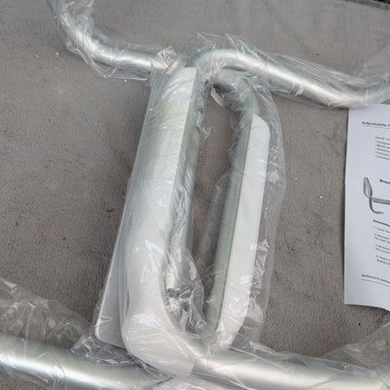 DMI Toilet Safety Rails Arms Support, White