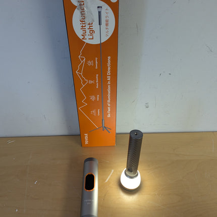 Telescopic Collapsible Camping Light, 800 Lumens, IP65, Remote & Magnetic Base