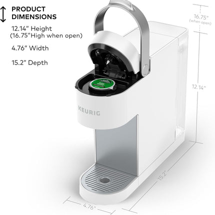 Keurig K-Slim Single Serve K-Cup Pod Coffee Maker, Multistream Technology, 3 Bre