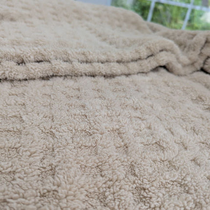 David's Home Ultra Soft Fleece Blanket King Size for Bed, Plush Shaggy Fluffy 3D