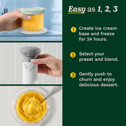 Cuisinart FastFreeze 5-in-1 Ice Cream Maker, Sorbet, Milkshakes, Slushies and Mi