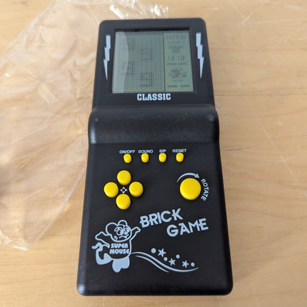 1 Pcs Brick Game Console Large Screen Handheld Games Electronic Games Build in 2