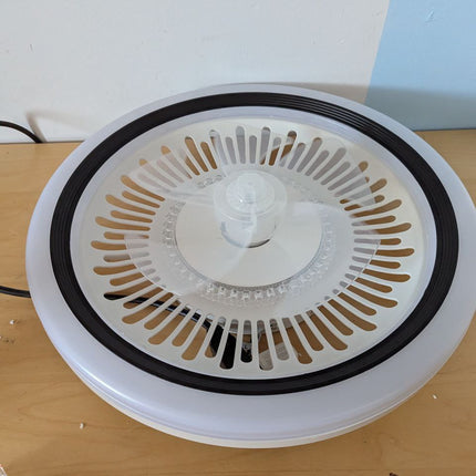 Spnoid Ceiling Fan with Lights and Remote,20'' Low Profile Ceiling Fans with Lig