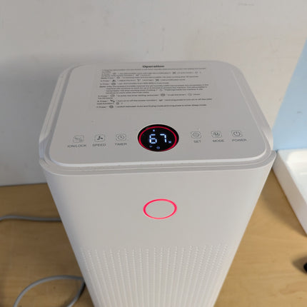 Dehumidifier 25 Pints/Day, Dehumidifier for Basement, Bedroom, with 3 Working Mo